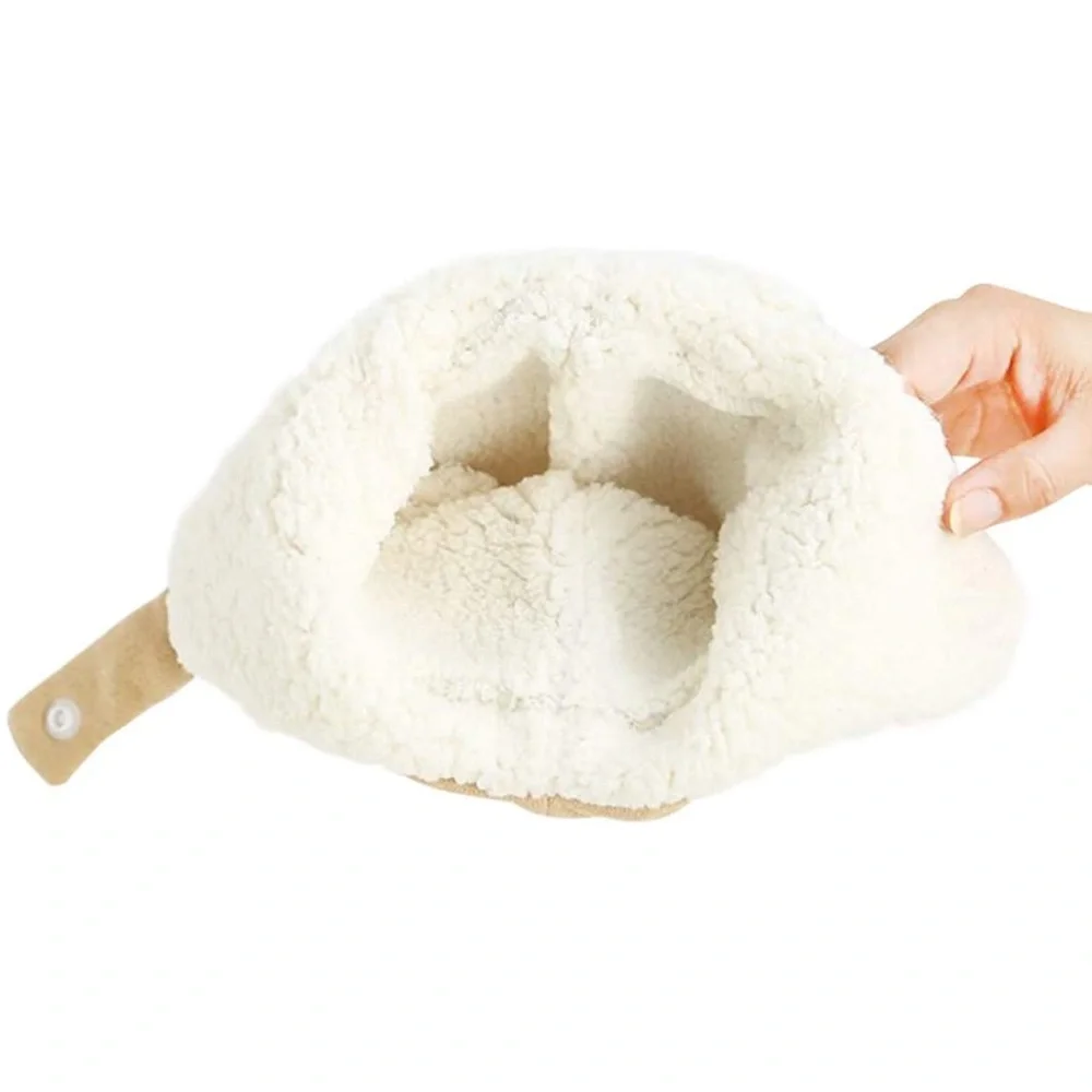Paladoo Baby Mittens and Hat Sherpa Lined Fleece for Winter 0-6 mo NWT Organic